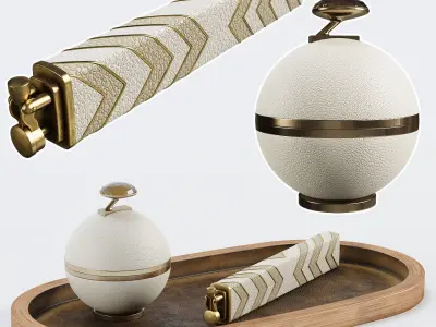 Kifu Paris accessories 3D model