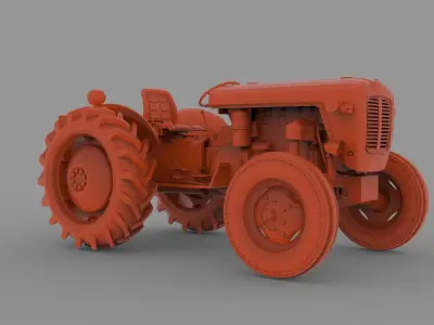 Tractor 1R 3D print model