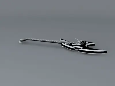 Ed Roman Gladiator guitar Free 3D model