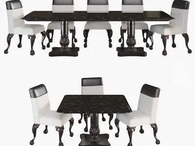 LANCASTER CHURCHILL 3D model 3D model