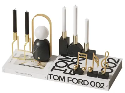 Decor Set 004 3D model