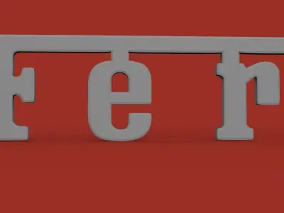 Ferrari Prancing Horse Logo Bas Relief for CNC 3D Print STL 3D print model