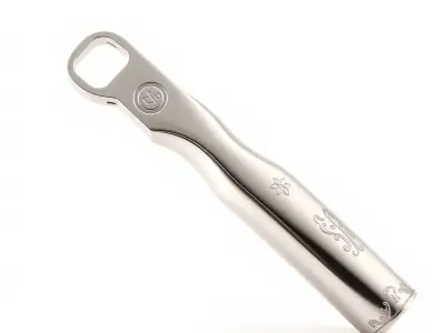 Decorative Bottle Opener D Model Pack Low-poly 3D model