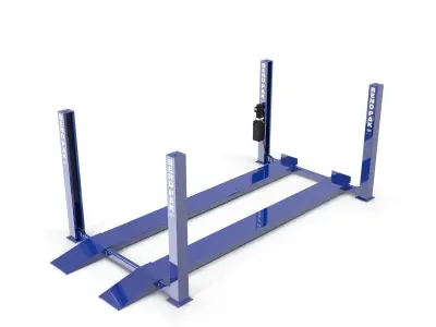 Car Service Lifts Collection 3D Model Pack