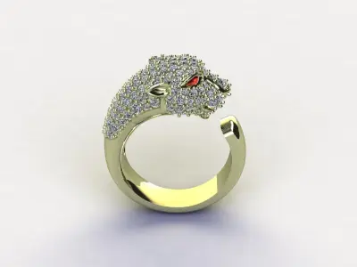 Tiger Ring Puma 3D model