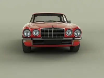 Jaguar XJ6 Saloon series 2 3D model
