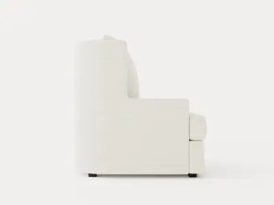 Mercer armchair Low-poly 3D model
