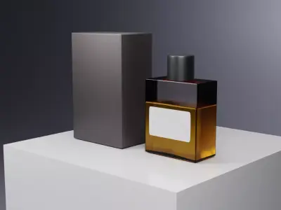 Tom Ford Ombre Style Perfume Bottle Free 3D model