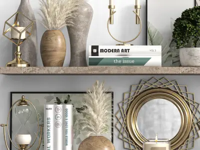 decorative set 58 3D model