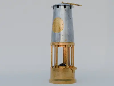 Mining Lantern 3D model