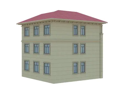 architecture luxury villa  3D model