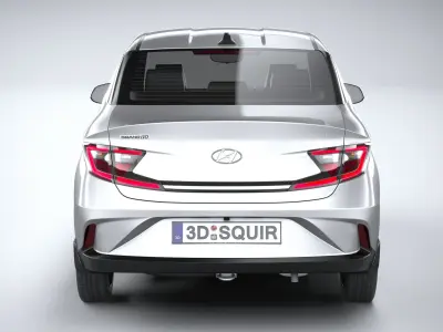 Hyundai i10 sedan 2024 3D model