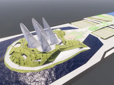 Zayed National Museum 3D model