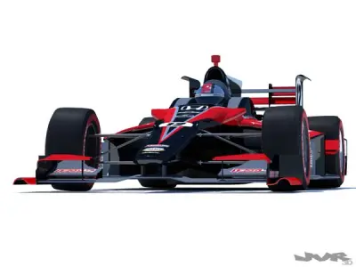 Indycar 2012 Road course concept 3D model