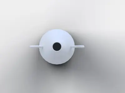 Modern BnW Vase 3D model