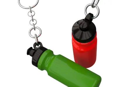 Sport Bottle Keychain 3D print model
