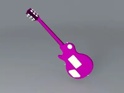 Gibson Les Paul F Hole FRguitar Free 3D model