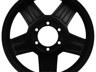 BQ 18in Rim 3D print model