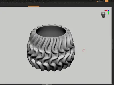 vase 3d print 544 3D print model