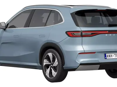 Geely EX5 2025 3D model