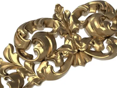  decorative pattern ready for 3D printing 3D model 239