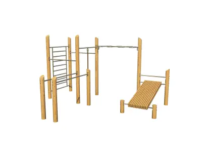 Sports Complex Type 2 3D model