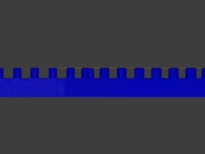 Diamond Y Pendant Gold Silver Platinum Luxury Jewelry 3D print model