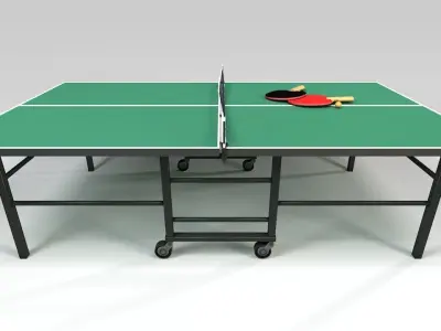 Ping Pong Table 3D model