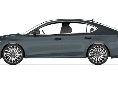 Skoda Octavia 2025 3D model