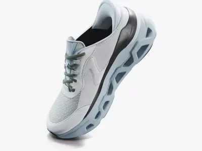 Realistic Shoes 3D Model Game-Ready  Low-poly 3D model