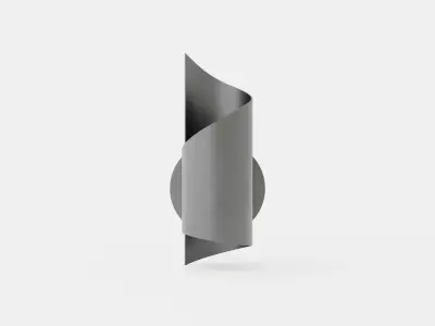 Evie wall lamp - Bronze - IP20 Low-poly 3D model