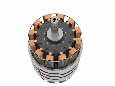 Motor Movement 3D model