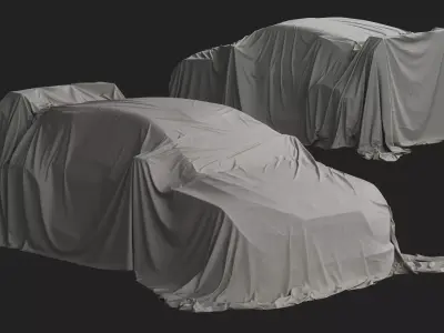 Sportcar Cover 06 3D model