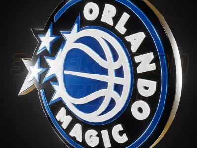 Orlando Magic logo - Cinematic - 3D print 3D model