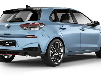 Hyundai i30 N-line 2019 3D model