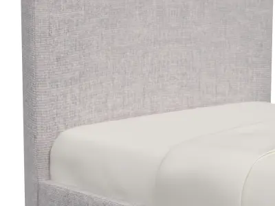 Headboards Style 319 Upholstered Bed 3D model