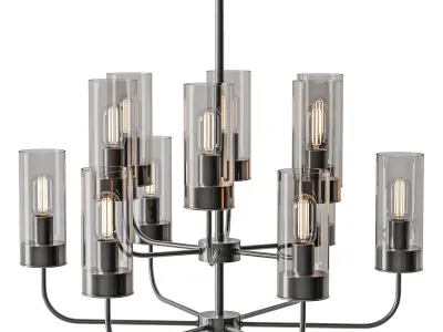 Hammond Chandelier 3D model