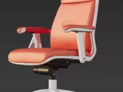 a chair Free low-poly 3D model