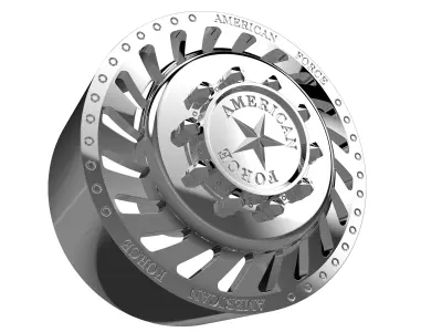 AMERICAN FORCE N17 VADER DRW WHEEL 3D model