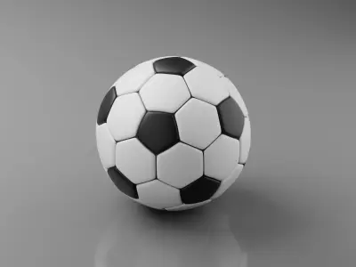 Football 3D model