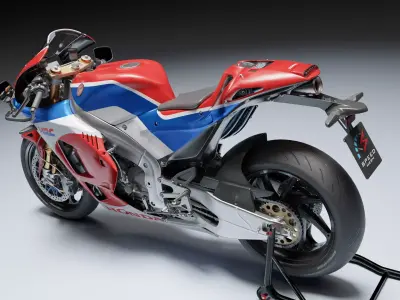 Honda RC 213 V-S 2015 Low-poly 3D model