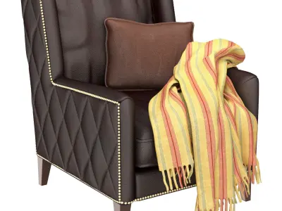 Almada Chair 4802L 3D model