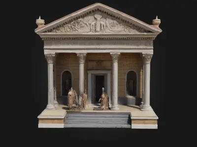 Roman Senate Model Power and Prestige of Ancient Rome 3D model