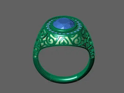 STL 3DM Gents Rings Ready Models Mens Rings 3D print model 3D print model