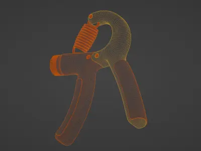 Adjustable Fitness Hand Grip Decathlon Domyos 3D model
