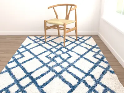 Rugs No 344 Low-poly 3D model