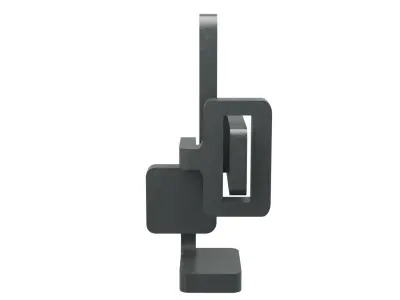 modern sculpture Low-poly 3D model purchase