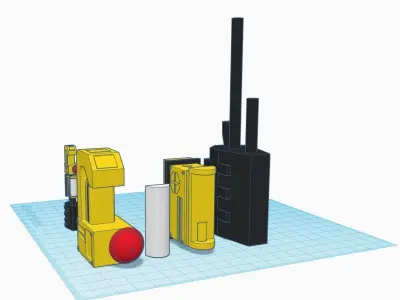 Blade Runner Parking Meter 3D print model