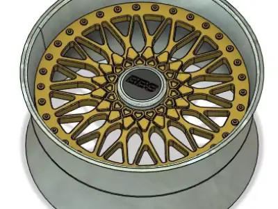 BBS Rim 3D print model