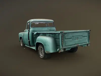 1957 Dodge Truck Raw Scan 3D model